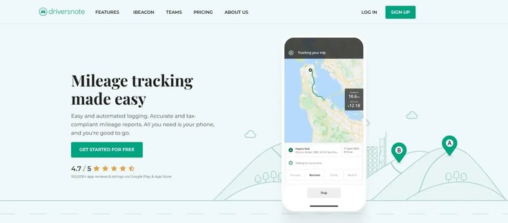 Mileage tracking made easy